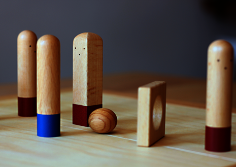 Systemische Aufstellung mit Holzfiguren
